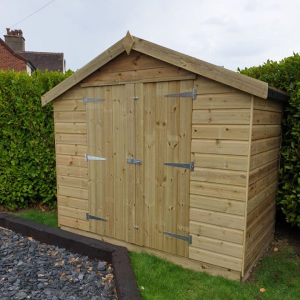 Compact Apex Storage Shed