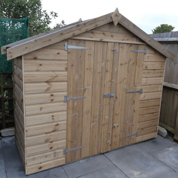 Compact Apex Storage Shed