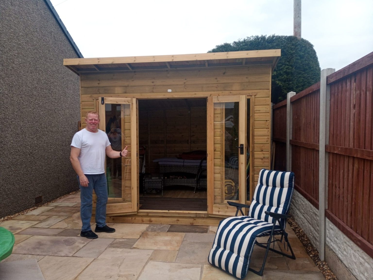 Patio Summerhouse Lancs & Yorks Shed Company